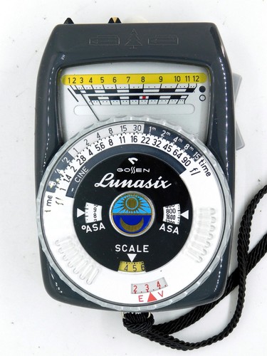 Gossen lunasix light meter - lunasix,